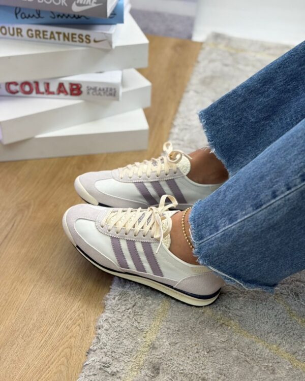 ADIDAS SL BLANCA X LILA