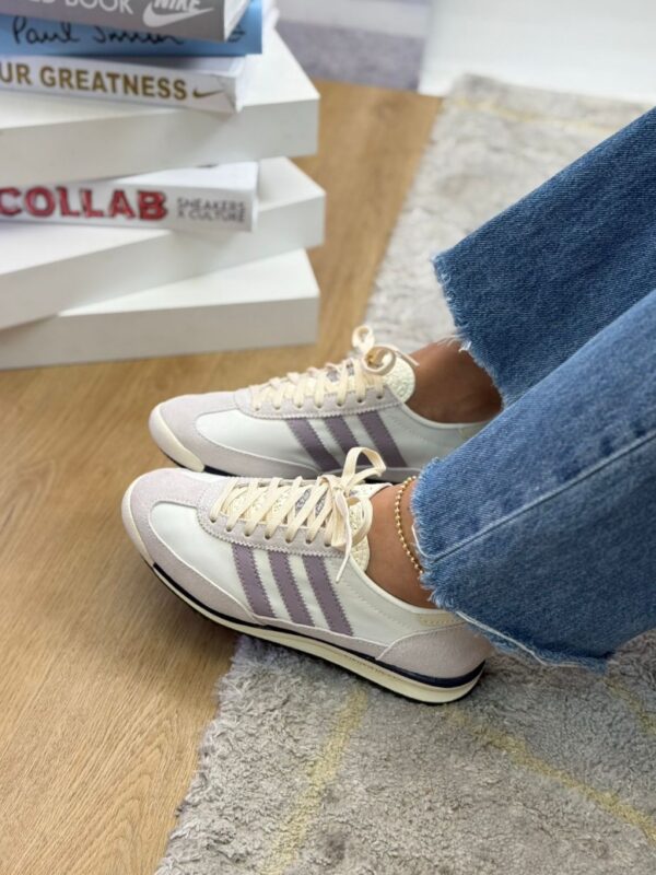 ADIDAS SL BLANCA X LILA